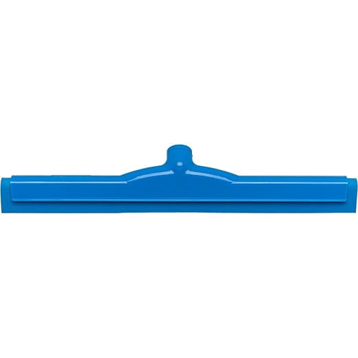 SPARTA 4156714 Plastic Double Foam Squeegee Commercial Squeegee With Durable Contruction For Cleaning Commercial Residential 18 Inches Blue