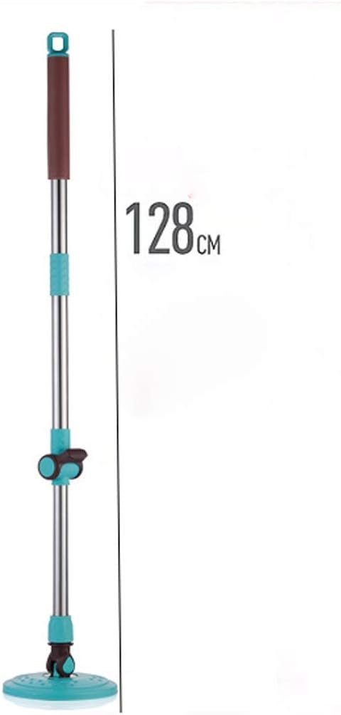 Drive Rotary Mop Household Lazy Stainless Steel Pole Automatic Hand Pressure Ouble Barrel