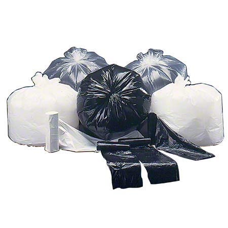 Premium Coreless Roll - 24X33 15 Gallon 11 Mic Clear (500 Bags/Case)