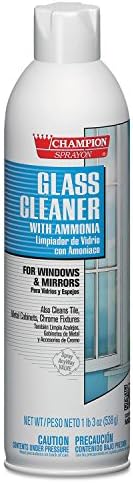 Glass Cleaner With Ammonia 19 Oz Aerosol Spray 12/Carton Y