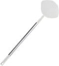 Retractable Dust Mop with Face Towel Replacement Pad White Triangle Electrostatic Cleaning Mop for Household Dust Removal for Floor and Surface Cleaning
