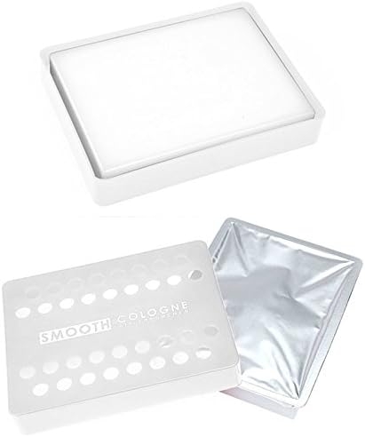4x200 Gram 1 H x 4 W x 5.4 L Smooth Cologne White Musk Scent ABS Plastic/Gel Based Brick Style Indoor/Interior/Home/Car/Restroom/Bathroom Air Freshener Odor Eliminator Deodorize