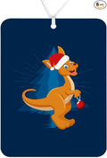 Kangaroo Car Freshener Set of 6 - Holiday Car Air Freshener - Cute Air Freshener for Car