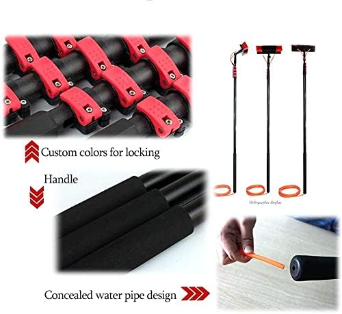 Window Cleaning Equipment Window Cleaning BrushTelesextension Cleaning Pole Water Fed Window Clean Water Brush Window Cleaner Kit Cleaning Photovoltaic and36Ft/10.8M