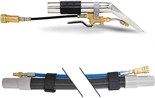EDIC 839ACK Detailing and Upholstery Cleaning Tool W/Stainless Steel Head &amp 8’ Hose Assembly