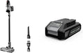 Bundle of BISSELL CleanView XR 200W Lightweight Cordless Vacuum w/ Removable Battery 35-min runtime + BISSELL CleanView XR Replacement Battery