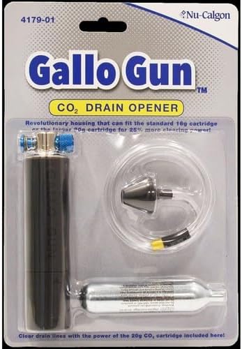 Replacement for fits Nu-Calgon 4179-01 Gallo Gun CO2 Drain Opener