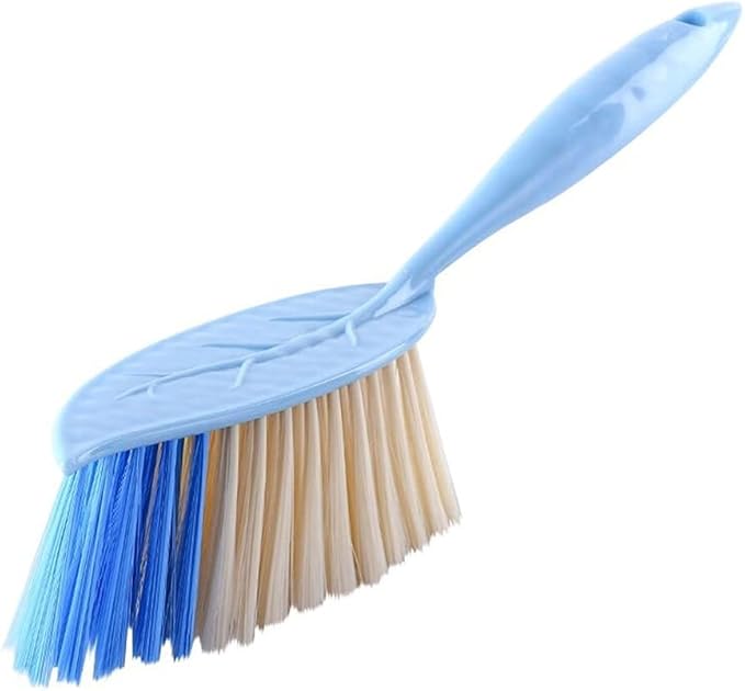Dust Brushes Multifunctional Cleaning Brush Suitable for Hotel Family Clothes Dust Hair Sofa Bed Sheets Bedspread Carpet Cleaning Hand Broom Cleaning Brush(Blue)