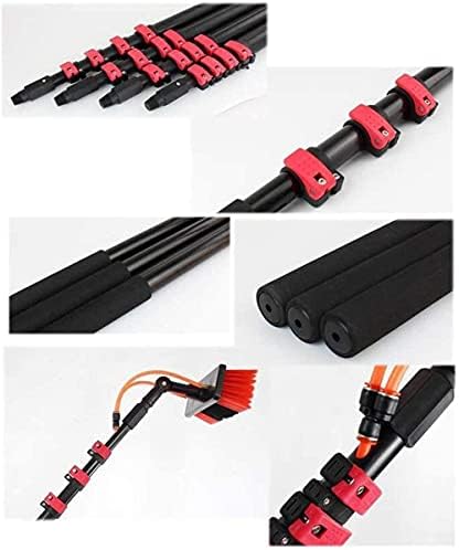 Photovoltaic Cleaning BrushWindow Cleaning Pole/Water Fed Telescopic Brush/Extendable Cleaner Conservatory Roof Suitable for Photovoltaic Panel Cleaning Trucks Windows Window Glass Wall3.