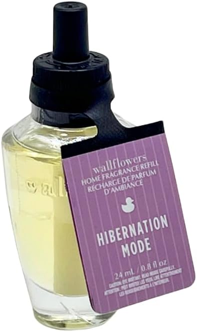 Bath &amp Body Works Winter Holiday Vibes Collection Wallflowers Refill – BLACK SHOPPING FRIDAY HOLIDAY WRAPPING PARTY POST HOLIDAY RESET and HIBERNATION MODE 4-piece Gift Set – 0.8 fl oz each