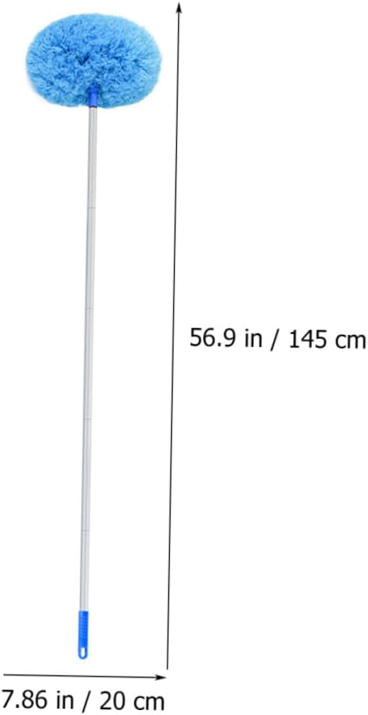 CHILDWEET Extendable Duster with Long Handle Ceiling Fan Cleaner for High Ceilings and Hard to Reach Areas Lightweight and Durable Dust Cleaner for Efficient Home Cleaning