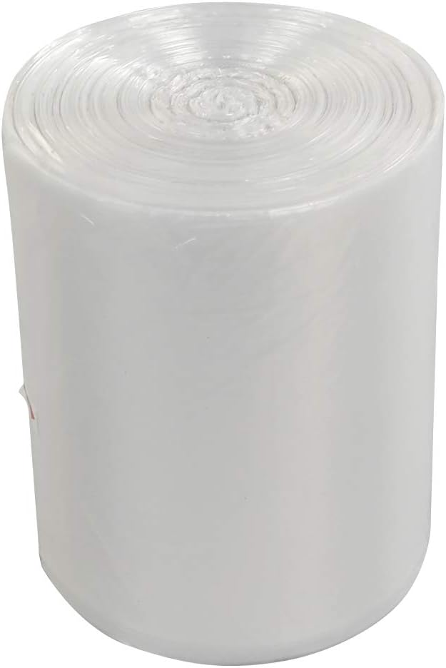 8 Gallon Trash Bag Tall Garbage Bags 200 Counts (Clear)