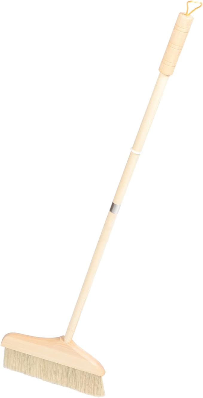 Portable Kitchen Broom Soft Brush Extendable Sweeper for Household Dusting