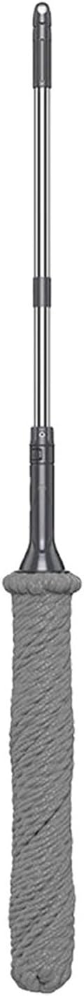 360 Rotating Self Wringing Twist Mop with Long Handle Easy Squeeze Wet Dry Dual Use Multifunctional for Floor Cleaning
