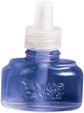 Yankee Candle ScentPlug Refill Mediterranean Breeze Home Fragrance Plugin Oil with Salt Air and Soft Citrus Notes Odor Neutralizing Wall Air Freshener 0.625 Ounce (Pack of 6)