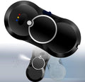 Smart Window Cleaner Robot 5600Pa Strong Suction Remote Control Automated Glass Cleaning for Tiles &amp Glass Doors (Black)