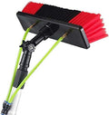 Telescopic Pole Kit Cleaning Brush3-12m Window Cleaning Pole Window Cleaner Kit Water/Hose Fed Pole Window Cleaning Brush Equipment Cleaning Photovoltaic and Solar Panels7m Rod-30cm Br