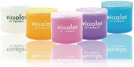 Viccolor Peach and Kiss Scent 6-pack Japanese Car Air Freshener