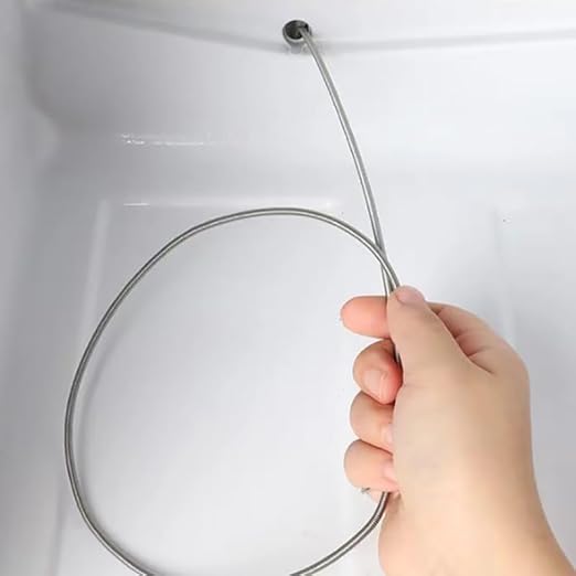 5Pcs Refrigerator Drainage Set with Cleaning Brush Anti Clog Stick and Suction Syringe Hose for Hygienic Fridge Maintenance.