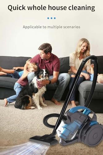 2000W Powerful Cylinder Vacuum Cleaner | Multi Corded Vacuum for Home Use with 1.8L Capacity | Low Noise Design
