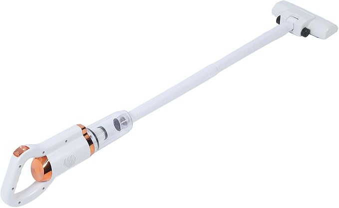 Cordless Stick Vacuum Effective Cleansing Cordless Stick Vacuum Cleaner 600ml Dust Cup 8500 Pa Suction 120W Rated Power Dirts Removal for Home Use (White)