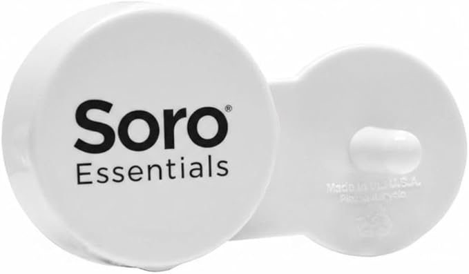 Soro Essentials- Set of 2 Plastic Curve Air Freshener Holder White Color- Deodorizer Curve Air Freshener Toilet Freshener Trash Freshener Discreet for Home Bathroom