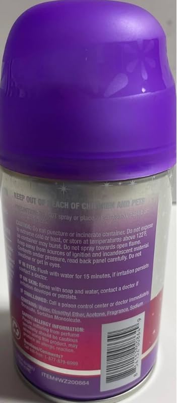 Wizard Automatic Spray 5Oz Refill (Package May Vary) Pack of 6 (sweet vanilla lavender 6)