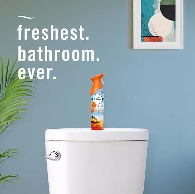 F.e.b.r.e.z.e Air Freshener -AIR MIST - 3 Ct 8.8 Fl oz (Hawaiian Aloha)