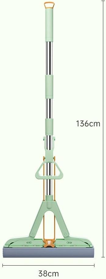 Household Absorbent Foldable Sponge Mop Free Hand Wash Squeegee