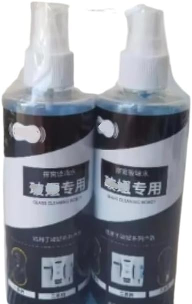 250ml Glass Cleaning Solution Window Cleaning Liquid - Compatible With HOBOT(2PCS)