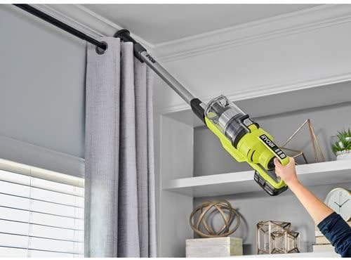 Ryobi RSV18-0 Battery Vacuum Cleaner 18V ONE+ 820l/min 600ml 24cm Kit 2.0 Ah