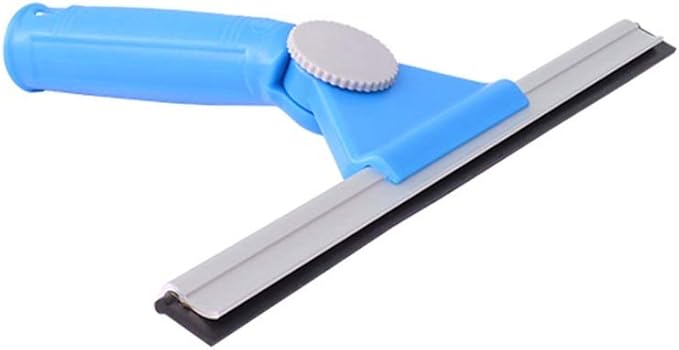 Shower Squeegees Rubber Glass Wiper Blades Angle adjustable Window Cleaner for Mirror/Shower/Car (Color : Brush head 30cm)