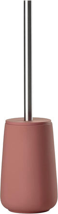 Zone Denmark Nova Steel Toilet Brush &amp Holder - Peach Red