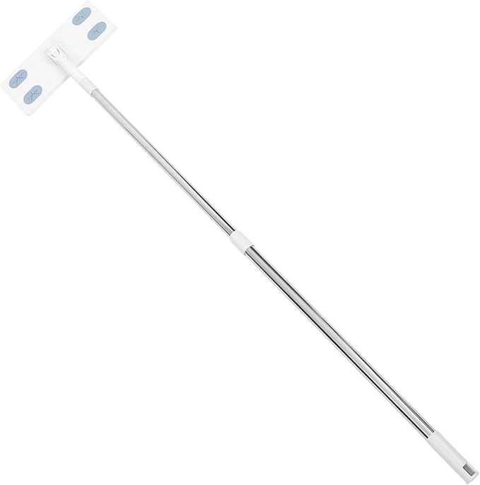 Static Dust Mop with Telescopic Handle Flat No-wash Floor Cleaning Mop for Household Use Convenient Cleaning Tool for Hard Floors
