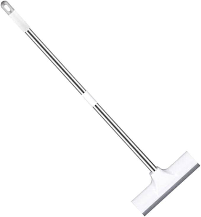 Grout Scrub Brush and Floor Scrubbing Brush with Stiff Bristles Dual-use Bathroom and Kitchen Cleaning Accessory for Tiles and Shower Floors