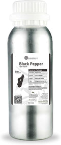 Black Pepper Essential Oil - Direct from Madagascar Farms - Steam Distilled - Aceite Pimienta Negra for Aromatherapy Massage Diffuser DIY Candle and Soap Making - 2lbs