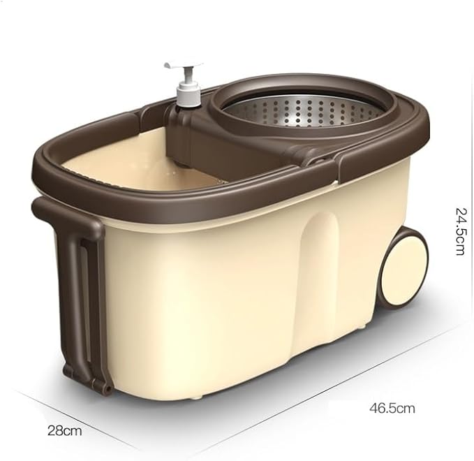 Rotating Mop Bucket Pressure with Wheels Floor