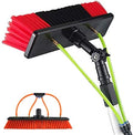 Telescopic Glass Cleaning BrushWater Fed Pole Kit Window and Solar Cleaning Pole - Retractable Window Truck Cleaning Rod Brush for Window Glass Wall Photovoltaic Panel
