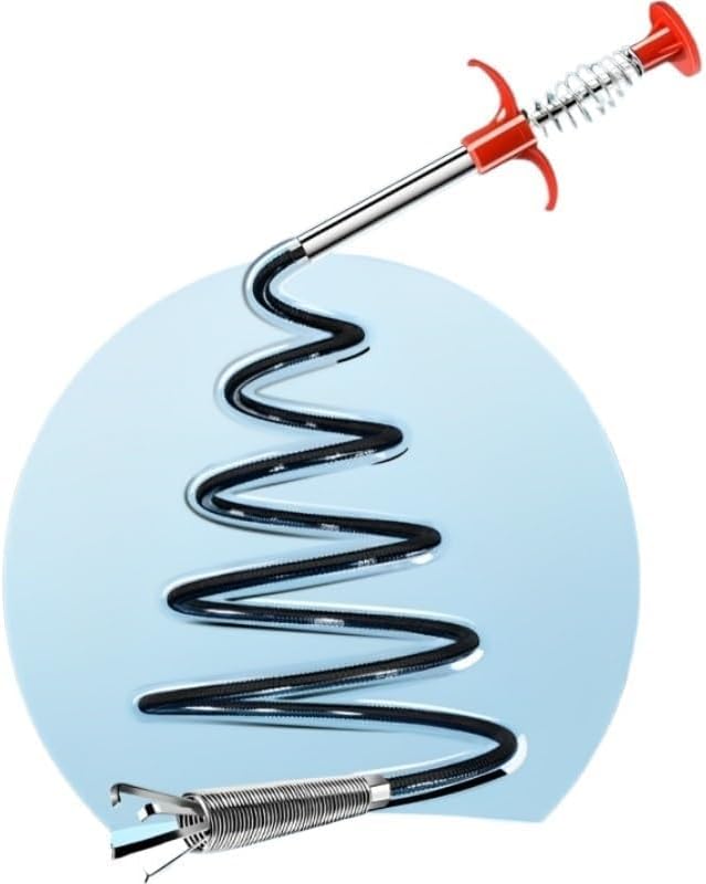 drain clog remover Desbloqueador De Tubería De Alcantarillado Tapón Removedor De Orificios Cepillo De Limpieza De Fregadero De Alcantarillado De Pelo De Baño Limpiador De Drenaje Herramientas De L