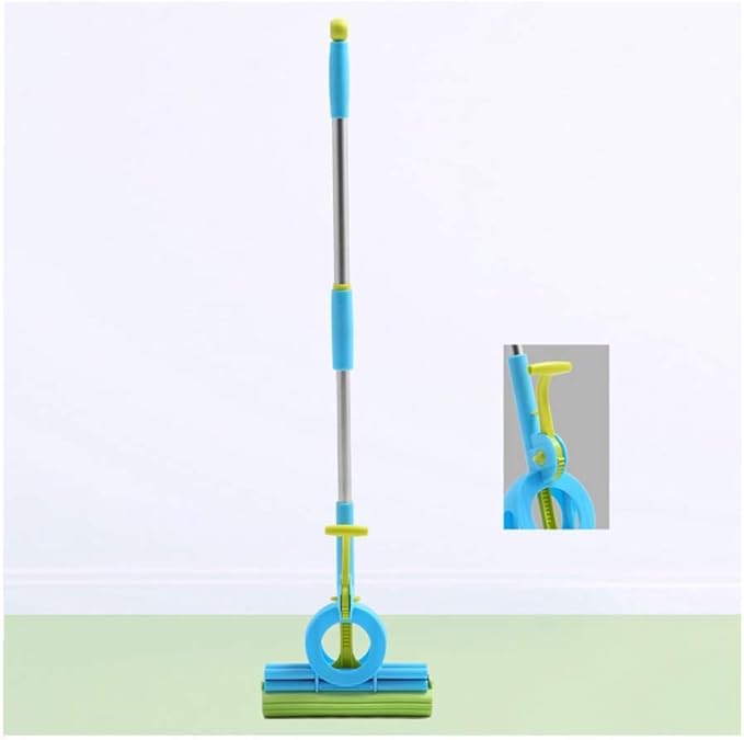 Award-Winning Original Hand Push Spin Mop - Life Time Microfiber
