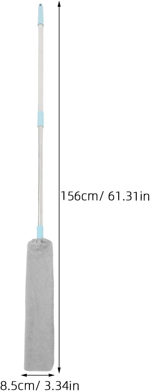 Retractable Static Duster for Ceiling Fans and Furniture Cleaning Washable Gap Dust Cleaner with Long Handle Under Furniture and Tight Spaces Household Dust Removal Tool