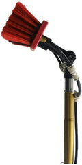 Cleaning Brush Cleaning Pole Water Telescopic Brush Extendable Washer Roof Cleaner Glass Outdoor Solar Panel (3.6M/12Ft)