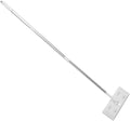 Electrostatic Dust Collector Mop 3-Section Telescopic Rod Non-Woven Floor for Home Cleaning Flat Mop for Dust Removal on Surfaces