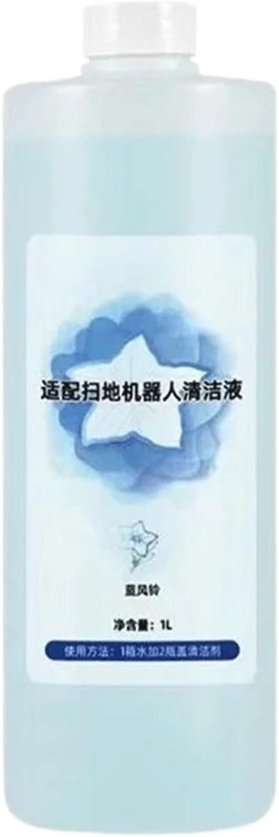 Compatible For ECOVACSCompatible For DeebotFloor Cleaning Solution Cleaning Liquid 1L Accessories N9＋T10 OMNI/T10 TURBO/X1 OMNI/X1 TURBO