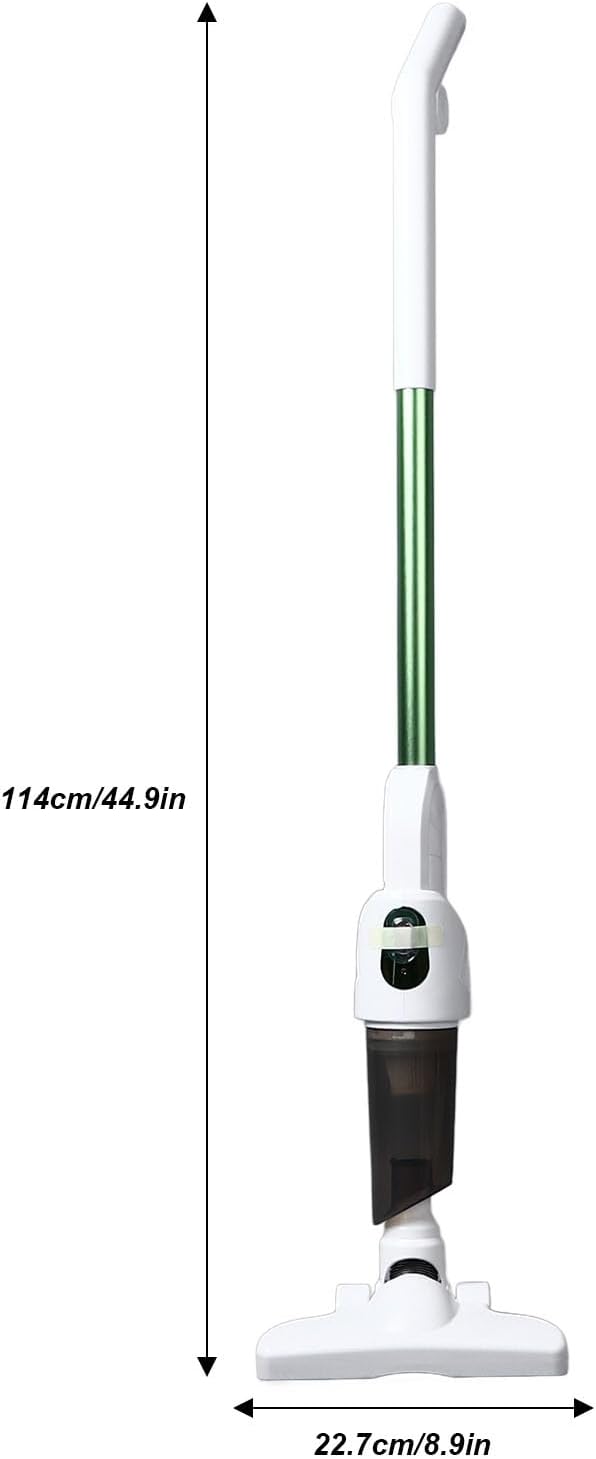 Tnfeeon Home Lightweight Mini Cleaner for Carpet and Hard Floor Cordless Stick Vacuum with Powerful Suction for Car Carpet Hardwood Floor Pet Hair Multi Surfaces Handheld Vac