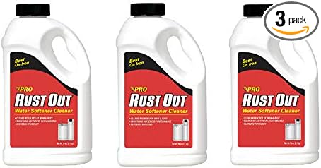 Pro Products Rust Out RO05B Water Softener Cleaner And Iron Remover 4.75 lb. Bottle 3 Pack