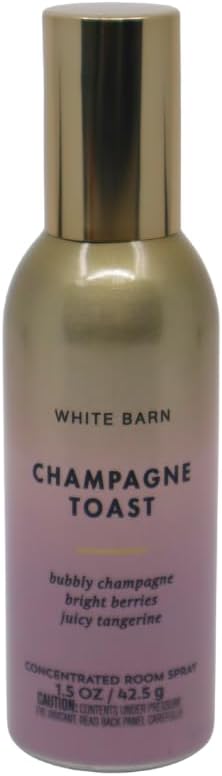 Bath &amp Body Works LAUNDRY DAY CHAMPAGNE TOAST ENDLESS WEEKEND Concentrated Room Spray 3pc bundle Gift Set with a Blue Bow for Holiday 1.5 oz each