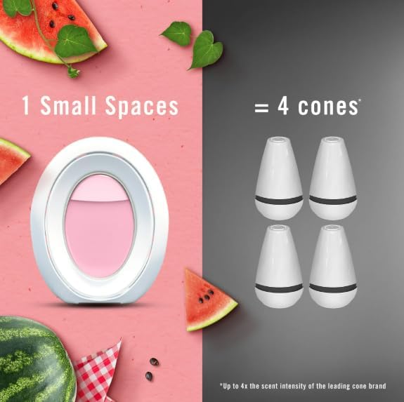 F.e.b.r.e.z.e Small Spaces Air Freshener Limited Edition.25 fl. oz. 4 Count (Pack of 1) (Sweet Watermelon Vine)
