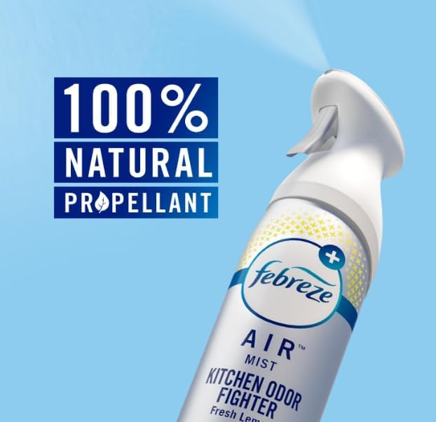 F.e.b.r.e.z.e Air Freshener SprayOdor Eliminator 8.8 Ounce (Pack of 3) (Fresh Lemon)