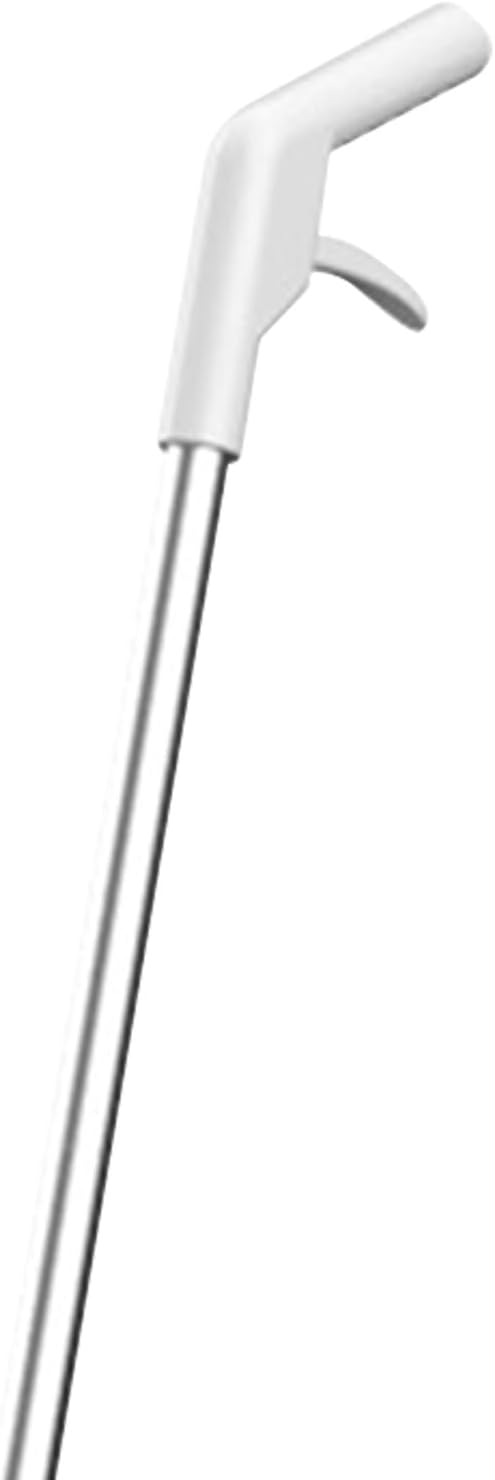 Electric Mop Rechargeable Lightweight Cordless Electric Mop with Water Sprayer for Hardwood Tile Marble Floors Versatile for Pet Hair and Dust (White)